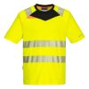 Portwest DX413 DX4 Hi-Vis rövid ujjú pólóing sárga-fekete