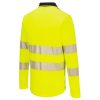 Portwest DX419 DX4 Hi-Vis pólóing sárga-fekete