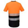 Portwest DX434 DX4 Hi-Vis Class 1 póló narancs-fekete