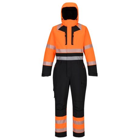 Portwest DX438 DX4 Hi-Vis téli overál narancs-fekete