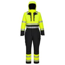 Portwest DX438 DX4 Hi-Vis téli overál sárga-fekete