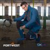 Portwest DX440 DX4 lengőzsebes nadrág metró kék