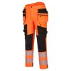 Portwest DX442 DX4 Hi-Vis nadrág narancs-fekete