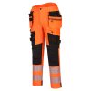 Portwest DX442 DX4 Hi-Vis nadrág narancs-fekete