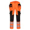 Portwest DX442 DX4 Hi-Vis nadrág narancs-fekete