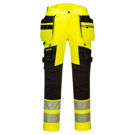 Portwest DX442 DX4 Hi-Vis nadrág sárga-fekete