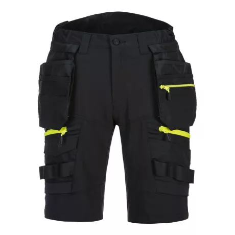 Portwest DX444 DX4 lengőzsebes rövidnadrág fekete