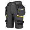 Portwest DX444 DX4 lengőzsebes rövidnadrág metál szürke
