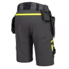 Portwest DX444 DX4 lengőzsebes rövidnadrág metál szürke