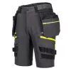 Portwest DX444 DX4 lengőzsebes rövidnadrág metál szürke