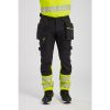 Portwest DX445 DX4 Hi-Vis lengőzsebes Class 1 nadrág sárga-fekete