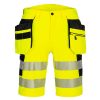 Portwest DX446 DX4 Hi-Vis Holster rövidnadrág sárga-fekete