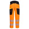 Portwest DX453 DX4 Hi-Vis szerviznadrág narancs-fekete