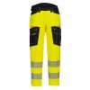 Portwest DX453 DX4 Hi-Vis szerviznadrág sárga-fekete