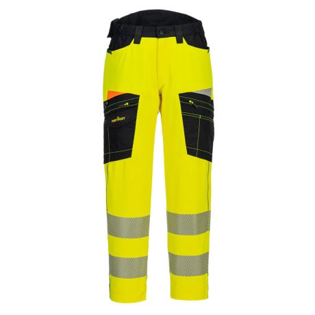 Portwest DX453 DX4 Hi-Vis szerviznadrág sárga-fekete