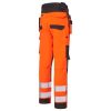 Portwest DX454 DX4 Hi-Vis lengőzsebes nadrág narancs-fekete