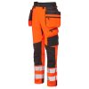 Portwest DX454 DX4 Hi-Vis lengőzsebes nadrág narancs-fekete