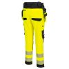 Portwest DX454 DX4 Hi-Vis lengőzsebes nadrág sárga-fekete