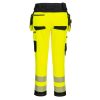 Portwest DX454 DX4 Hi-Vis lengőzsebes nadrág sárga-fekete