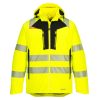 Portwest DX461 DX4 Hi-Vis Téli kabát sárga-fekete