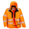 Portwest DX466 DX4 Hi-Vis 4 az 1-ben kabát narancs-fekete