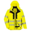 Portwest DX466 DX4 Hi-Vis 4 az 1-ben kabát sárga-fekete