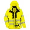 Portwest DX466 DX4 Hi-Vis 4 az 1-ben kabát sárga-fekete