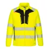 Portwest DX473 DX4 Hi-Vis Baffle kabát sárga-fekete