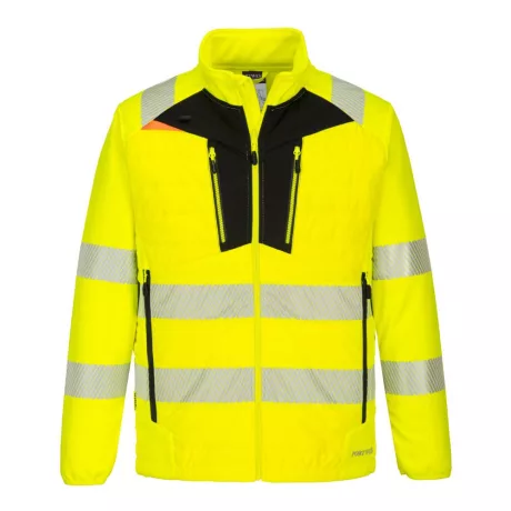 Portwest DX473 DX4 Hi-Vis Baffle kabát sárga-fekete
