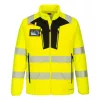 Portwest DX473 DX4 Hi-Vis Baffle kabát sárga-fekete