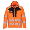 Portwest DX475 DX4 Hi-Vis Softshell dzseki narancs-fekete