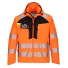 Portwest DX475 DX4 Hi-Vis Softshell dzseki narancs-fekete