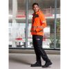 Portwest DX475 DX4 Hi-Vis Softshell dzseki narancs-fekete