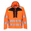 Portwest DX475 DX4 Hi-Vis Softshell dzseki narancs-fekete