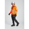 Portwest DX477 DX4 Hi-Vis cipzáras pulóver narancs-fekete
