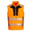 Portwest DX479 DX4 Hi-Vis Softshell mellény narancs-fekete