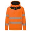 Portwest DX483 DX4 Hi-Vis kapucnis pulóver narancs-fekete