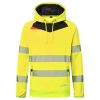 Portwest DX483 DX4 Hi-Vis kapucnis pulóver sárga-fekete