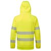 Portwest DX483 DX4 Hi-Vis kapucnis pulóver sárga-fekete