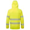 Portwest DX483 DX4 Hi-Vis kapucnis pulóver sárga-fekete