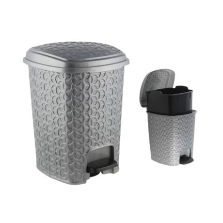 Star pedálos szemetes kivehető vödörrel 12L