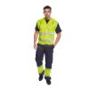 Portwest E049 Hi-Vis kéttónusú nadrág sárga-tengerészkék