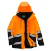 Portwest EV401 EV4 Hi-Vis Expedition Parka télikabát narancs-fekete