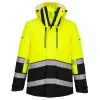 Portwest EV401 EV4 Hi-Vis Expedition Parka télikabát sárga-fekete