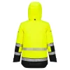 Portwest EV401 EV4 Hi-Vis Expedition Parka télikabát sárga-fekete