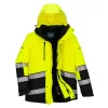 Portwest EV401 EV4 Hi-Vis Expedition Parka télikabát sárga-fekete