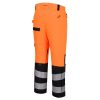 Portwest EV402 EV4 Hi-Vis Expedition nadrág narancs-fekete