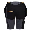 Portwest EV444 EV4 holster rövidnadrág (levehető holster zsebbel) metál szürke