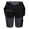 Portwest EV444 EV4 holster rövidnadrág (levehető holster zsebbel) metál szürke