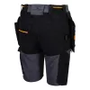 Portwest EV444 EV4 holster rövidnadrág (levehető holster zsebbel) metál szürke